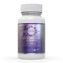 Load image into Gallery viewer, Hair Growth Vitamins with Biotin, Marine Collagen, Keratin. Supplement for Women &amp; Men
