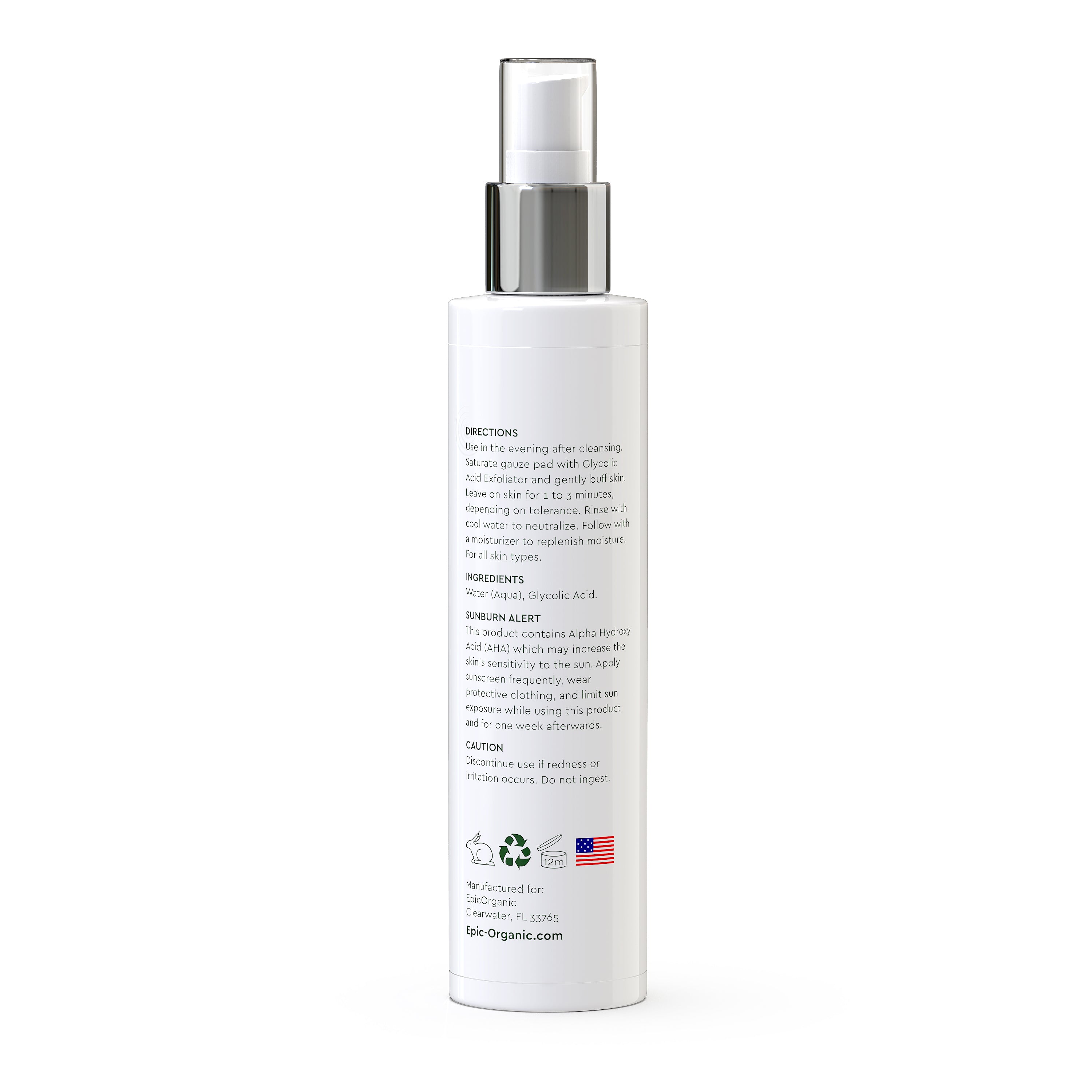 7.5% Glycolic Acid Exfoliator (4 oz)